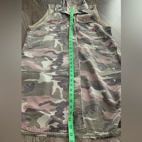 Hard Tail Camouflage Shirt-Dress. - Picture 8 of 9